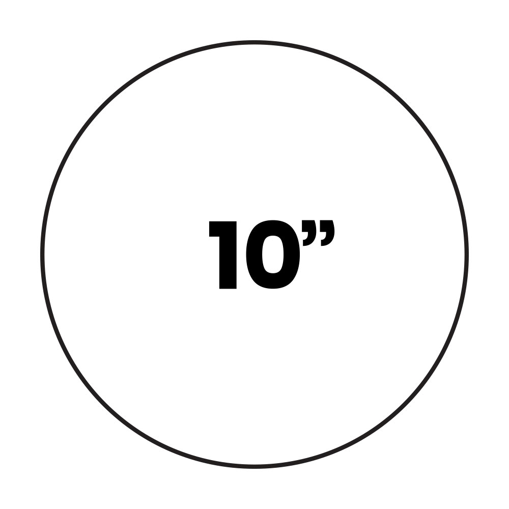 10&Quot; (22-28 Servings)