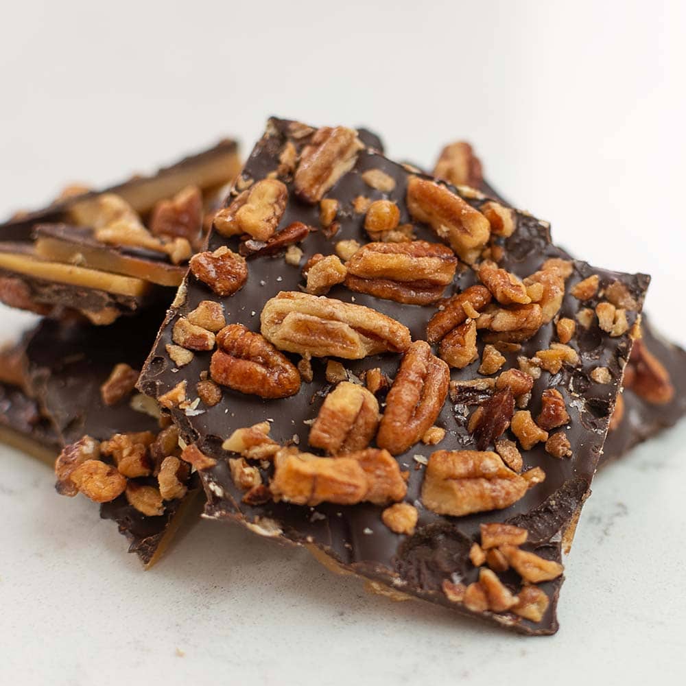 Chocolate Pecan Toffee 1