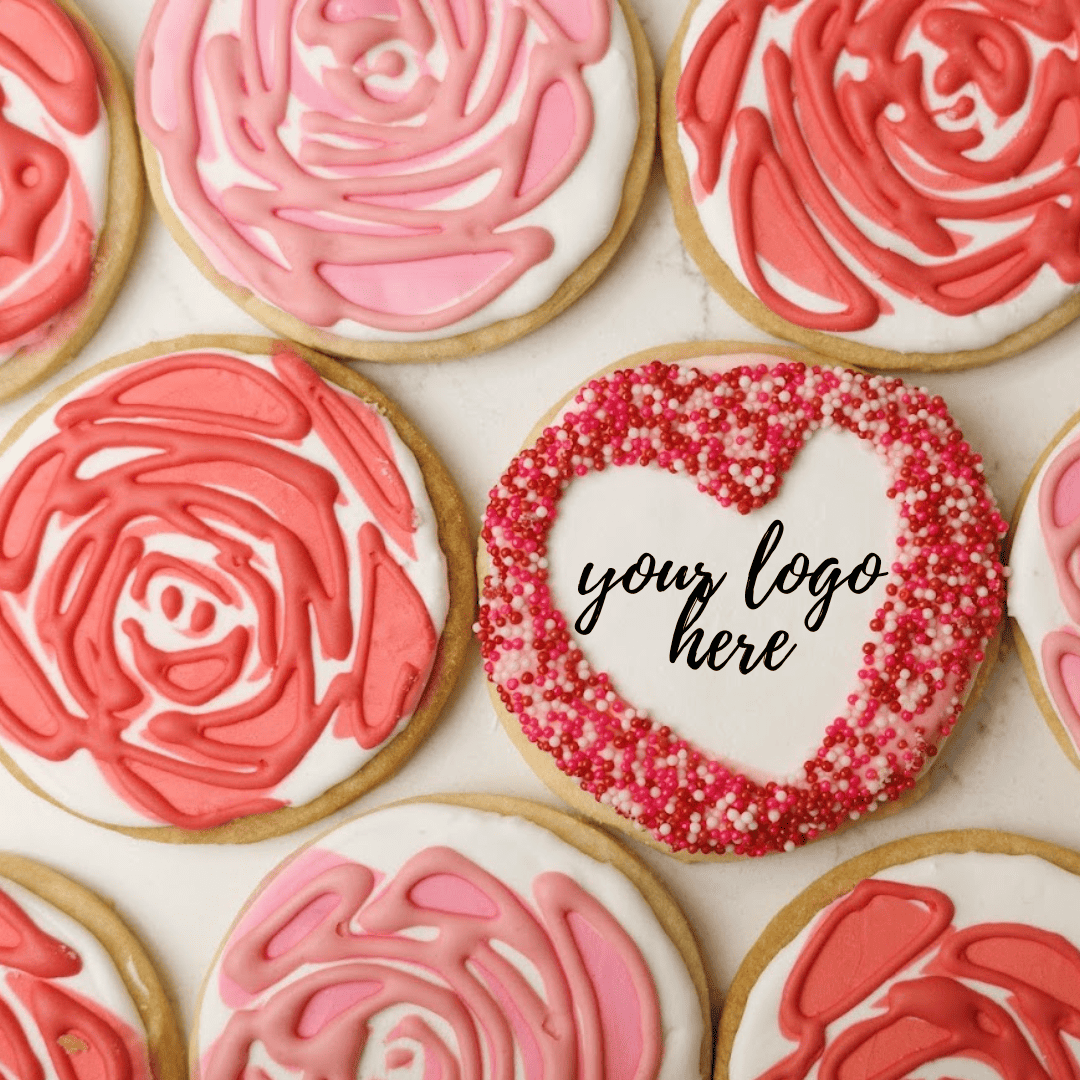 Custom Corporate Cookies Meringue Bakery & Cafe