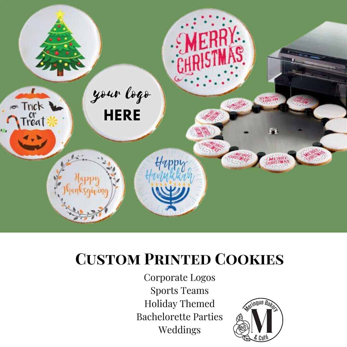 Custom Printed Cookies