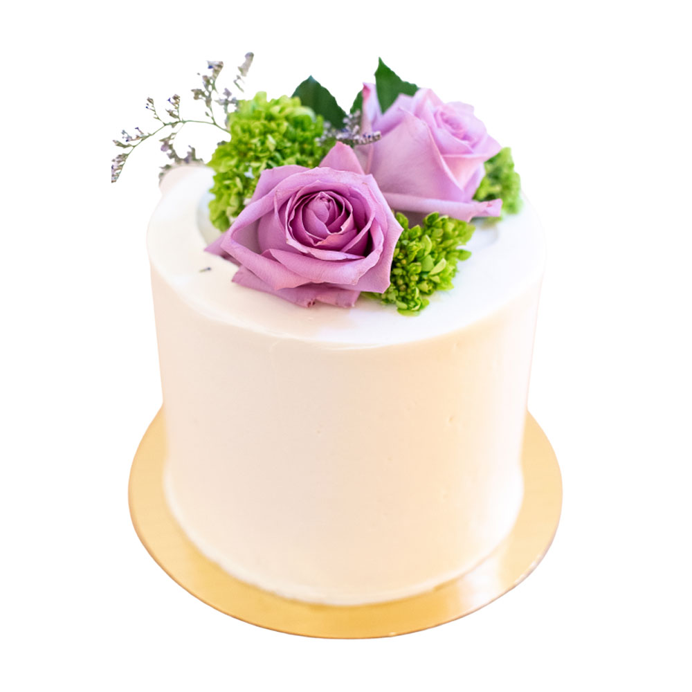 Cake Design - Fresh Flowers From Monet Floral