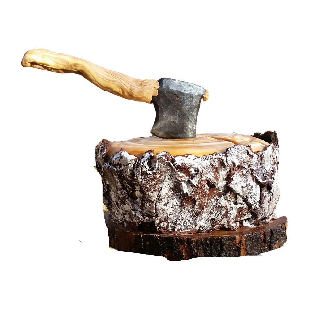 Signature Cake - Realistic Lumberjack Cake